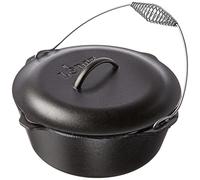 Lodge Cocotte en Fonte pré-enduite de 6,62 litres (avec poignée en Spirale)