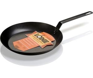 LODGE CRS12 Poêle à frire ronde en acier pré-enduit 30,48 cm