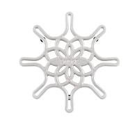 Lodge EC8ST13 Dessous de plat en fonte émaillée 20,3 cm, huître