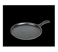 Lodge Grille ronde en fonte de 26,7 cm - Bilingue, noire (L9OG3INT)