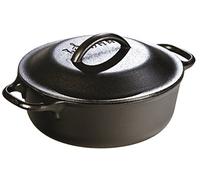 Lodge l2sp3 Pre-Seasoned Cast Iron Serving Pot de 2 Quart by Lodge