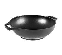 LODGE L6MW Mini wok en fonte Noir 15,9 cm