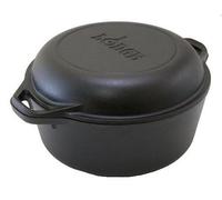 LODGE Cacerola Doble Redonda c/asas 25cm