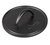 Lodge L8RFIP Presse à griller en fonte assaisonnée Noir 20,3 cm