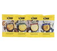 Lodge Lot de 4 poêles à pain de maïs en fonte - Lot de 4 moules à pain de maïs en fonte, poêle à cale, poêle à maïs ou moule à muffins, ingrédients de qualité
