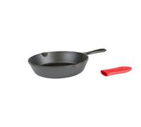 LODGE Mini support de poignée de poêle à frire en fonte de silicone rouge 20,3 cm