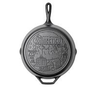 Lodge Poêle à frire en fonte de 30,5 cm - Poêle pré-enduite avec poignée en forme de goutte - Utilisation au four, cuisinière, grill et feu de camp - Fabriquée aux États-Unis - Batterie de cuisine non