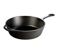 Lodge Cast Iron Deep Skillet poêle à frire profonde L10DSK3, volume environ 4,7 L