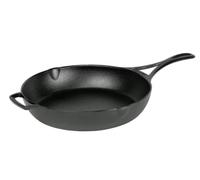 Lodge | Poêle en fonte 26cm | Tous feux dont four, induction, bbq | Collection BlackLock | Made in USA | Sans pfas