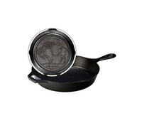 Lodge Poêle en fonte Classic 'Buffalo Nickel' Logo L8SK3BN Ø env. 26 cm