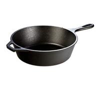 Lodge Cast Iron Deep Skillet poêle à frire profonde L8DSK3, volume environ 3 L