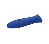 Lodge Support Classique en Silicone pour poignée Chaude Bleu | Housse de poignée de poêle en fonte résistante à la chaleur, passe au lave-vaisselle, accessoire réutilisable