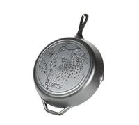 Lodge Wildlife Series Poêle à frire en fonte 30,5 cm avec motif d'ours Noir 30,5 cm