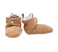 Lodger Chaussure Bebe - Slipper Ciumbelle - Jaune Ocre - 3-6 Mois - En Coton