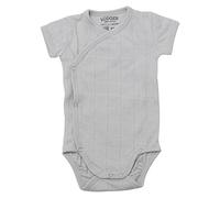 Lodger rs15.2.002 052-68 Grenouillère à langer manches courtes, gris