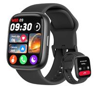 LODIMEKE Montre Connectée avec Appel Bluetooth, Montre Étanche Natation IP68, 1,83" Smartwatch Femme Homme, 100+ Sports, Fréquence Cardiaque, SpO2, Pression, Sommeil, Fitness Tracker pour Android iOS