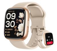 LODIMEKE Montre Connectée pour Samsung Apple Xiaomi, Appel Bluetooth, Montre Étanche Natation IP68, 1,83" Smartwatch Femme Homme, 100+ Sports, Fréquence Cardiaque, Pression, Sommeil, Fitness Tracker