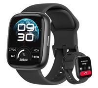 LODIMEKE Montre Connectée pour Samsung Apple Xiaomi, Appel Bluetooth, Montre Étanche Natation IP68, 1,83" Smartwatch Femme Homme, 100+ Sports, Fréquence Cardiaque, Pression, Sommeil, Fitness Tracker