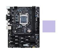 Lodokdre B250 V2.1 BTC Carte mère minage + tampon thermique 12 x PCIE LGA1151 DDR4 MSATA USB3.0 B250 ETH Carte mère minage