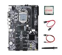 Lodokdre B75 ETH Mining Carte mère 12 PCIE + G16XX CPU + Câble + Câble d'interrupteur + Pâte LGA1155 B75 BTC Carte mère