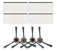 Lodokdre Brosse latérale Filtre HEPA pour robot U2 DGN22 Accessoires d'aspirateur Pièces