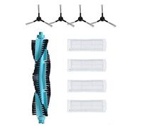 Lodokdre Chiffon Brosse Filtre HEPA pour V2 Pro V3 SE V-RVCLM26B V-RVCLM21B Accessoires Robot Aspirateur Pièces