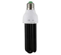 Lodokdre E27 40W UV Fluorescent Blacklight CFL Ampoule Lampe 220V : Droite Wattage: 40W DC 12V