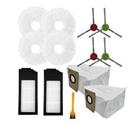 Lodokdre Hepa Filtre Side Brosse Mop Pad Sac à poussière Pièces de rechange pour aspirateur robot X1 Turbo/OMNI