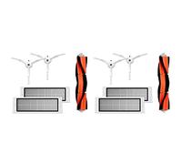 Lodokdre Kit de 10 pièces pour robot 1C Accessoires côté rouleau filtre HEPA brosse principale