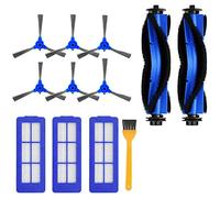 Lodokdre Kit pour RoboVac 11S MAX, RoboVac 30C MAX, RoboVac G10, RoboVac G30, Edge-13 pièces de filtre à armatures