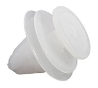 Lodokdre Lot de 10 clips de fixation de portière de voiture blancs pour 206 207 1007 307