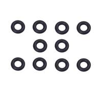 Lodokdre Lot de 10 joints toriques en caoutchouc pour filtre à Noir 12 mm x 6 mm x 3 mm