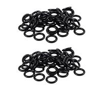 Lodokdre Lot de 100 joints toriques en caoutchouc nitrile 18 mm x 3 mm