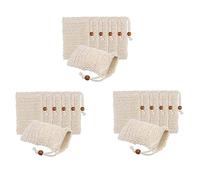 Lodokdre Lot de 120 sachets de , porte- en sisal, treillis en treillis, sac à , sac à avec cordon de serrage pour et douche