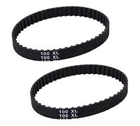 Lodokdre Lot de 2 courroies dentées en caoutchouc Speed Control Drive 50 dents 10 mm de 100 x L