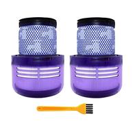 Lodokdre Lot de 2 filtres HEPA lavables pour pièces d'aspirateur V10 Digital Slim