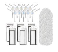 Lodokdre Lot de 22 accessoires pour robot de balayage T10, brosse latérale, filtre écran, chiffon