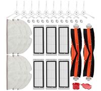 Lodokdre Lot de 38 accessoires pour aspirateur robot S4 S5 S6 E4 E20 E25 E35 S50