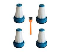 Lodokdre Lot de 4 filtres plissés de rechange pour aspirateur 2 en 1 SVA520 pour aspirateur Black SVF11 Outil de nettoyage