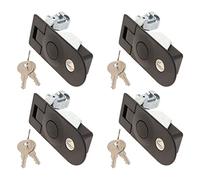 Lodokdre Lot de 4 serrures de porte pour fermeture éclair marine