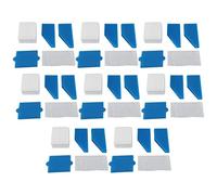 Lodokdre Lot de 40 filtres compatibles avec les aspirateurs Aqua+ Multi Clean X8 Parquet, Aqua+ Pet & Family