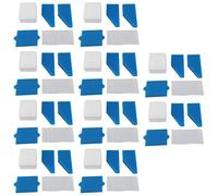 Lodokdre Lot de 50 filtres compatibles avec les aspirateurs Aqua+ Multi Clean X8 Parquet, Aqua+ Pet & Family