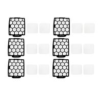 Lodokdre Lot de 6 filtres HEPA en coton pour aspirateur LA300 LA301 LA302 LA502