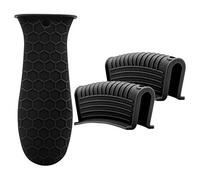 Lodokdre Lot de housses de protection en silicone pour poignée de poêle en