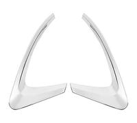 Lodokdre pour Kadjar 2015-2018 Accessoires de Voiture Feux de Brouillard Couvre DéCoration Lampe Cadre Garniture Abs Chrome Voiture Style