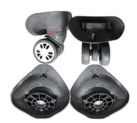 Lodoot 1 paire de roulettes de rechange A08 pour valise, accessoires de réparation, roues silencieuses pour sac de voyage, roue de couverture de fleur