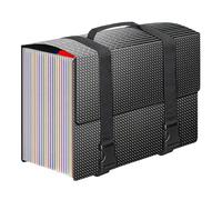 Lodoot 25 poches extensibles pour documents de bureau, fournitures scolaires 33 x 24 cm