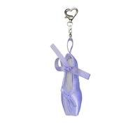 Lodoot Chaîne délicate en forme de chaussure de ballet, petite taille, parfaite pour la décoration de porte-clés ou accessoire de mode