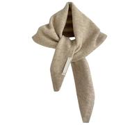 Lodoot Châle tricoté pour bureau, maison, écharpe de tête respirante, écharpe chaude pour le cou, enveloppe pour voyage, tout assorti, tricot, accessoires pour femmes, écharpe en laine tricotée