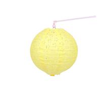 Lodoot Décoration ronde chinoise en papier de melon d'hiver pour fête prénatale - Décoration de fête d'anniversaire - Artisanat de mariage - Lanterne lumineuse portable